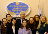 Изображение Во время учебной практики студенты-международники ТГУ посетили Дипломатическую академию МИД России