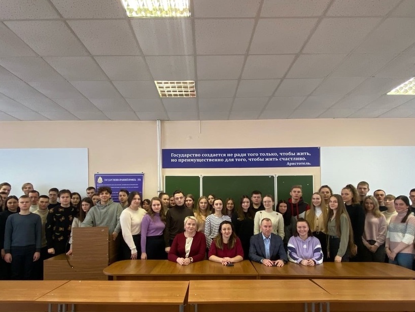 Лекцию студентам прочитал Уполномоченный по правам человека в Тамбовской области