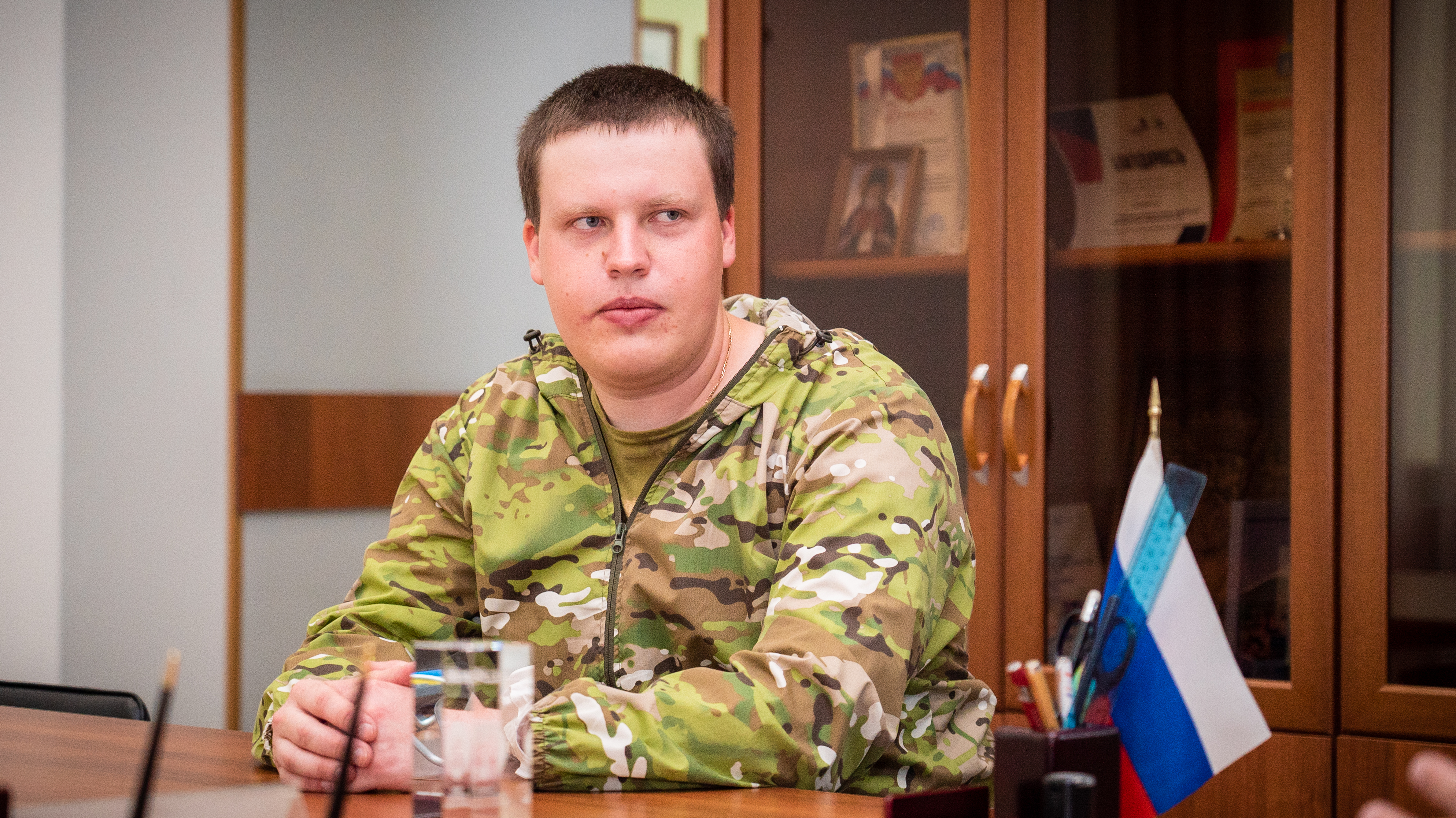 Державинский посетил выпускник вуза, военный врач Андрей Горбунов  фото анонса
