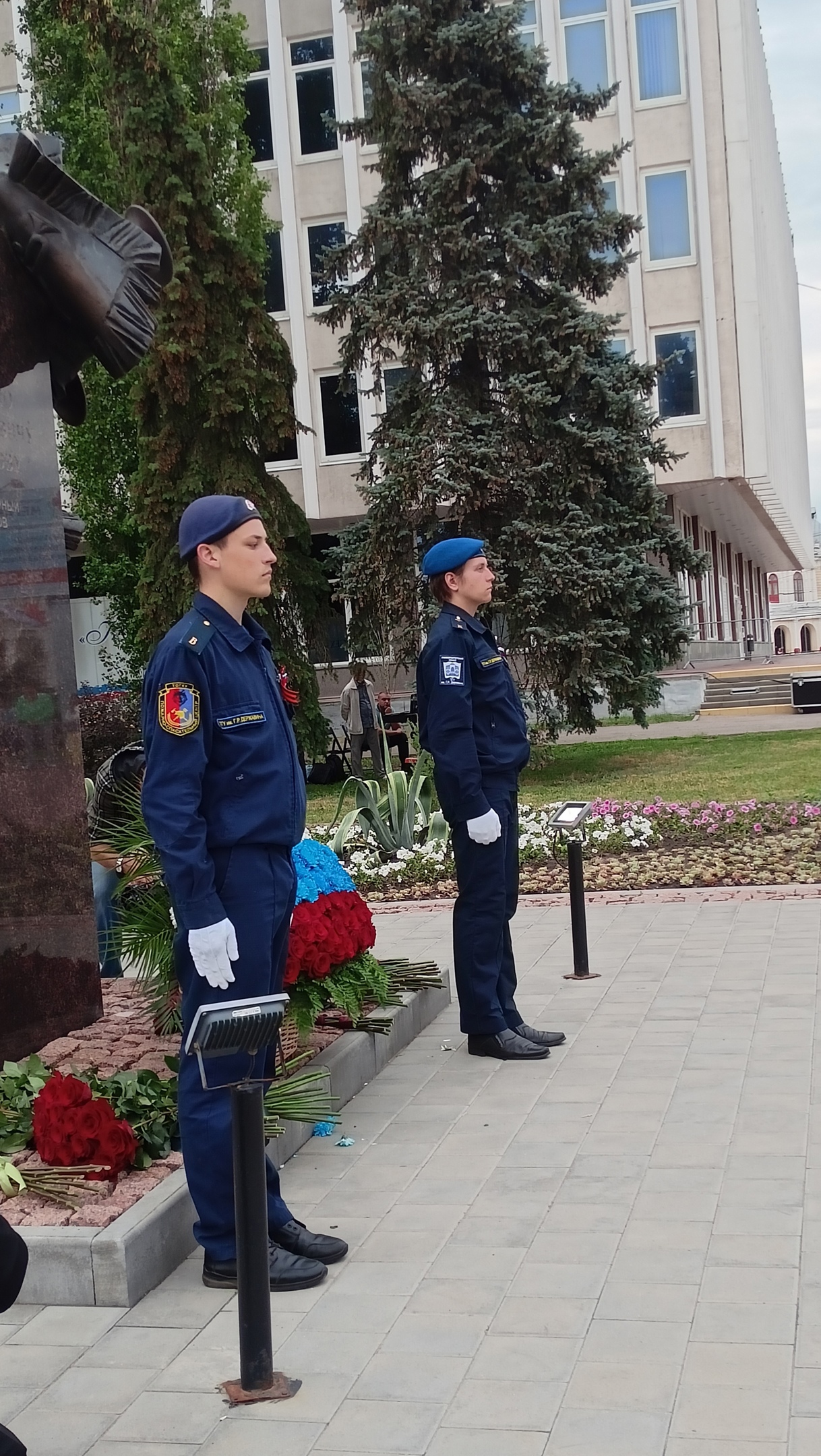 Юнармейцы ТГУ имени Г.Р. Державина приняли участие в открытии XI  Международного фестиваля духовых оркестров имени В.И. Агапкина и И.А.Шатрова