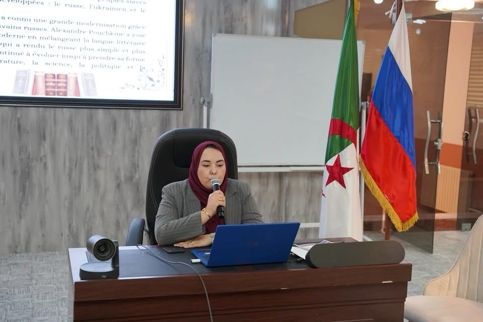 Изображение новости: При поддержке Державинского в университете Алжира отметили День русского языка