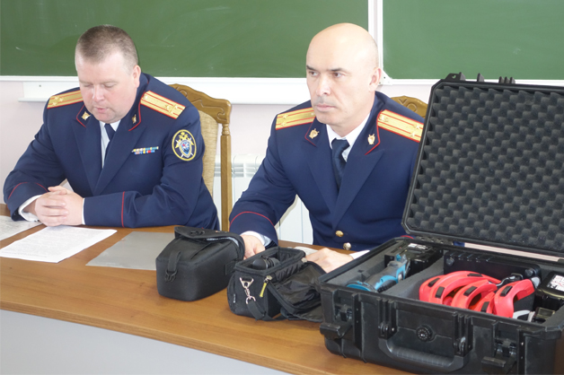 Изображение новости: Сотрудники Следственного комитета провели практическое занятие для студентов ТГУ