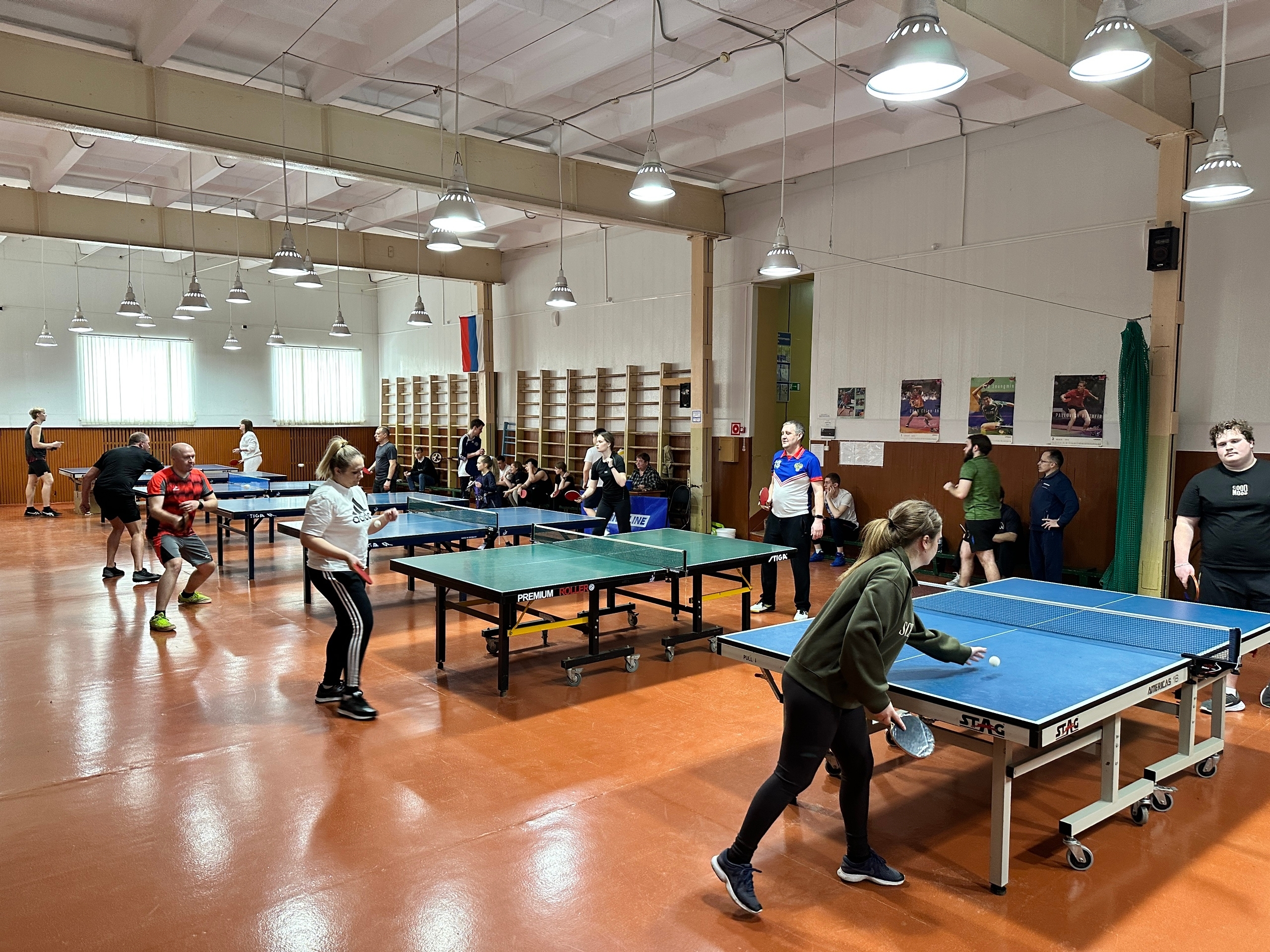 Состоялся теннисный турнир ко Дню защитника Отечества