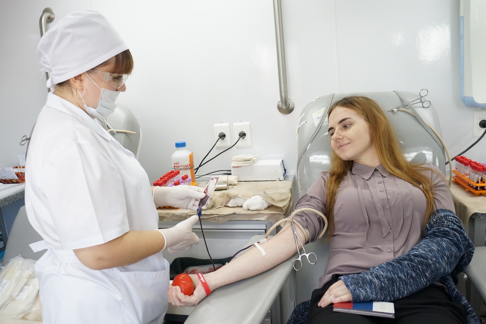 Изображение новости: Державинцы дали старт ежегодному Донорскому марафону