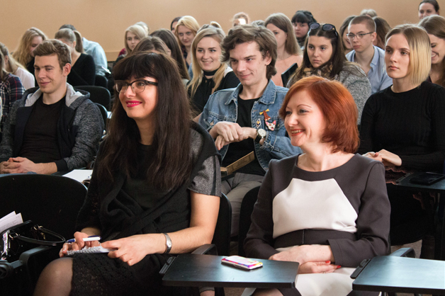 Изображение новости: Преподаватель Санкт-Петербургского госуниверситета Сергей Ильченко прочитал лекции студентам ТГУ