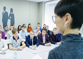 Изображение Заместитель председателя областной Думы Ирина Тен встретилась со студентами-политологами ТГУ
