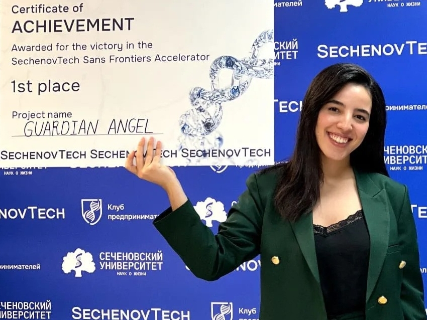 Студентка Института – победительница акселерационной программы «SechenovTech: Sans Frontiers»