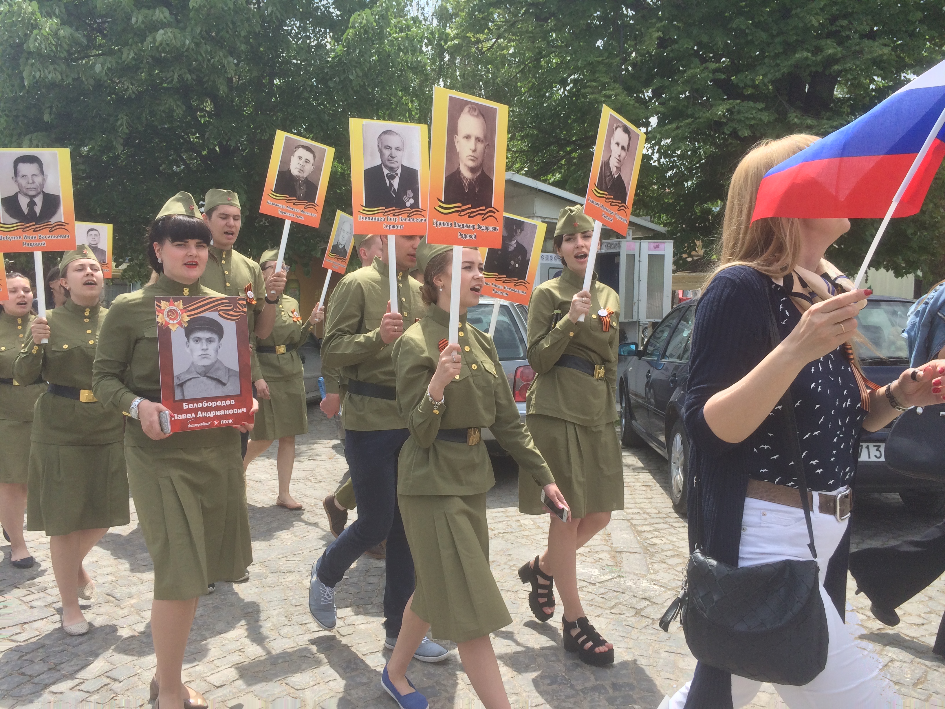 Изображение новости: Державинцы приняли участие в акции «Бессмертный полк» в Македонии