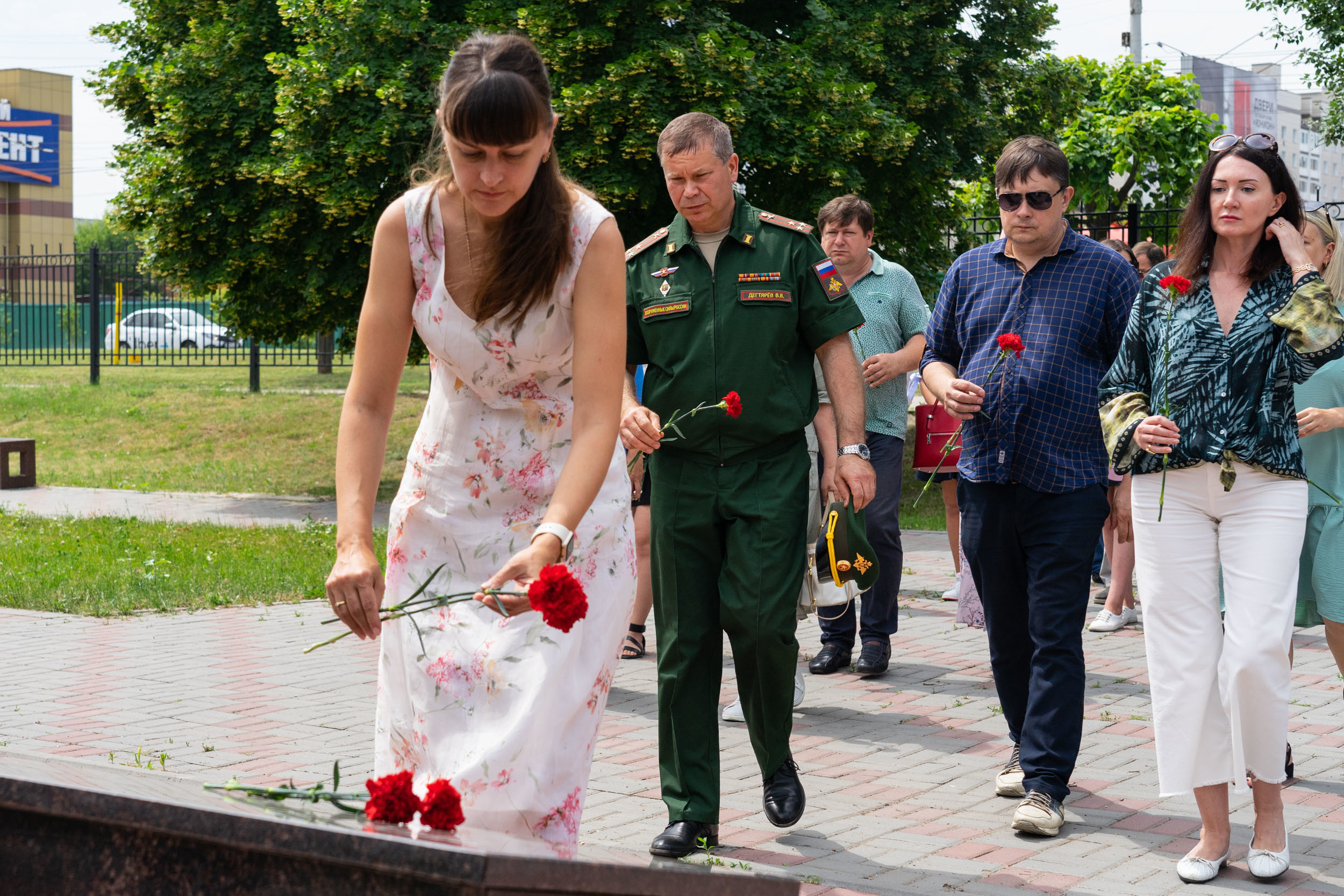 Участие во всероссийской акции «День памяти и скорби»