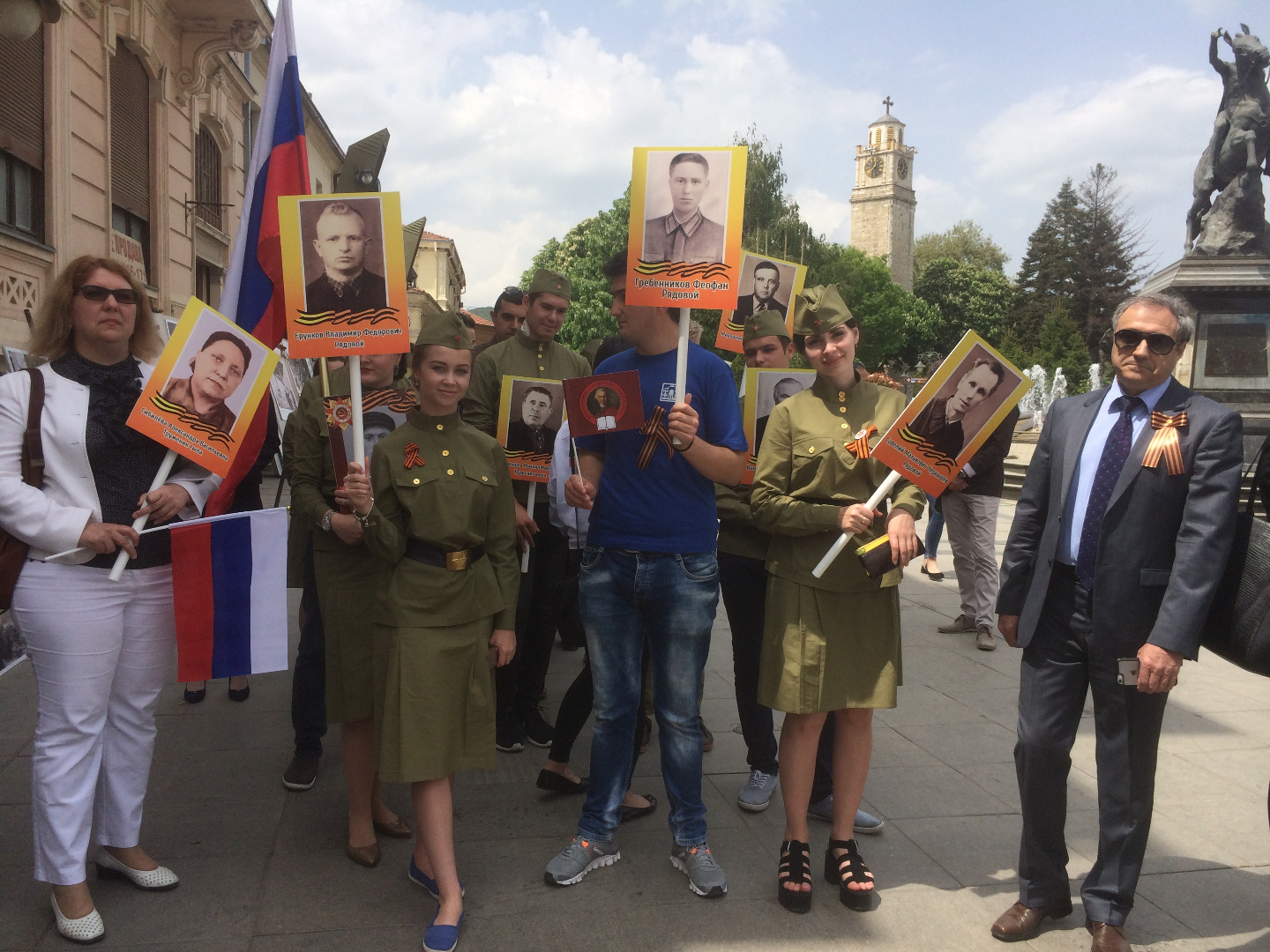 Изображение новости: Державинцы приняли участие в акции «Бессмертный полк» в Македонии