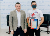 Изображение Губернатор Тамбовской области Александр Никитин наградил державинцев за участие в акции «Мы вместе»