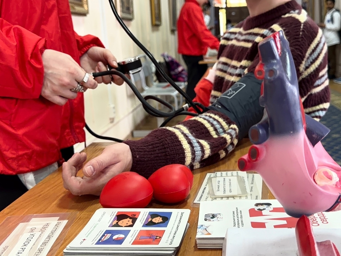 Волонтеры-медики провели мероприятие в рамках Всероссийской акции «Будь здоров»