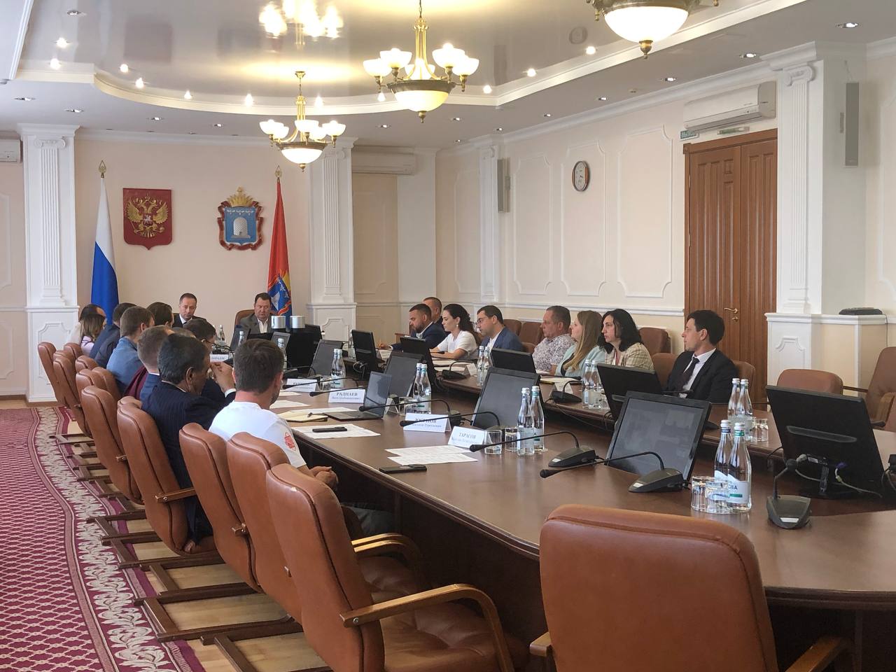 Изображение новости: Ректор Державинского Павел Моисеев принял участие в заседании рабочей группы по развитию национальных видов спорта в России