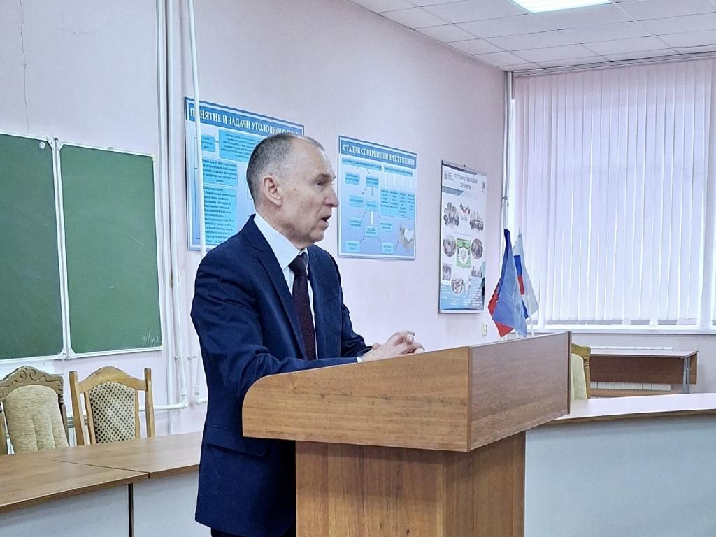 Встреча студентов с Уполномоченным по правам человека в Тамбовской области 