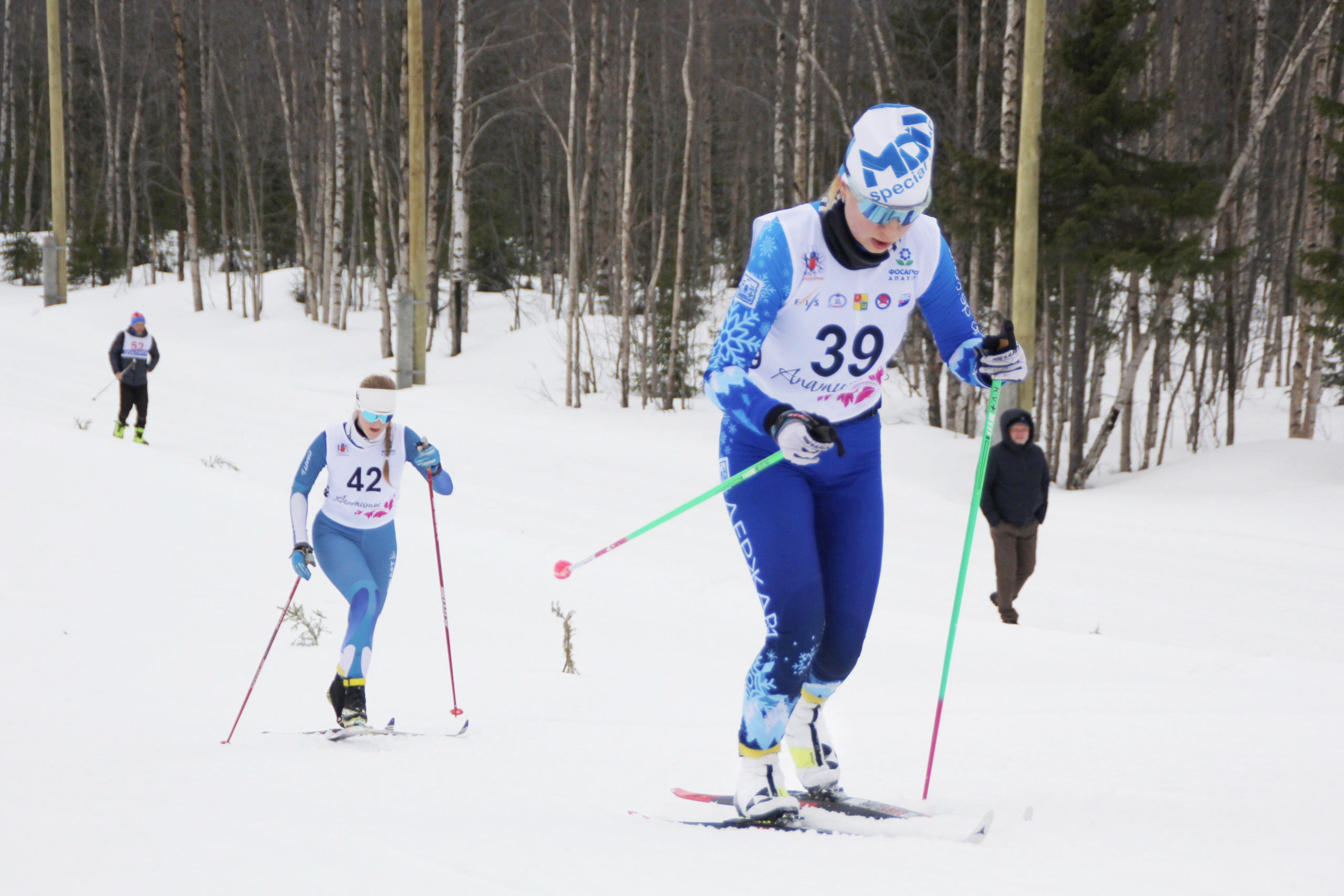 Студенты Державинского Марина Букина и Станислав Попов успешно выступили на Чемпионате России по лыжным гонкам фото анонса