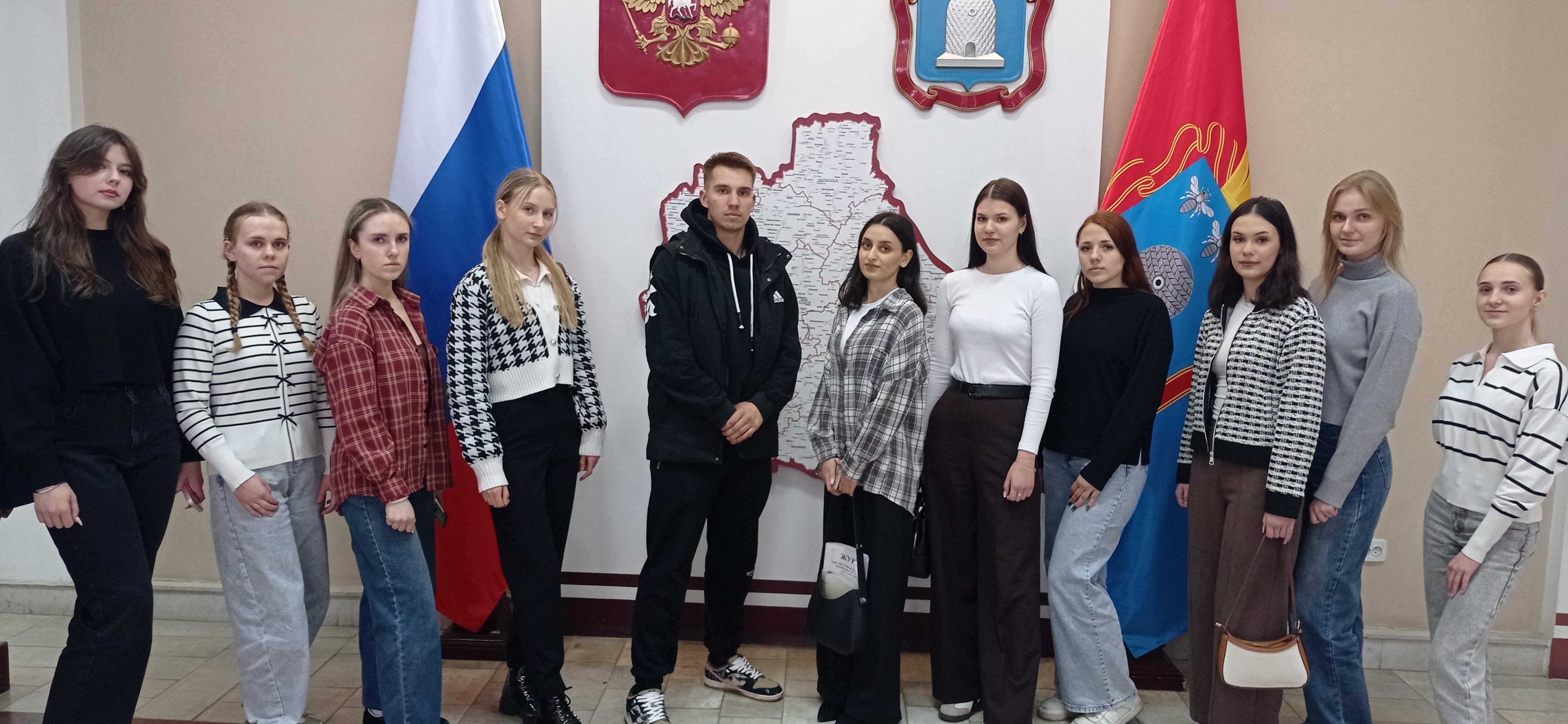 Участие студентов в совещании Правового департамента Правительства Тамбовской области с органами местного самоуправления муниципальных образований Тамбовской области