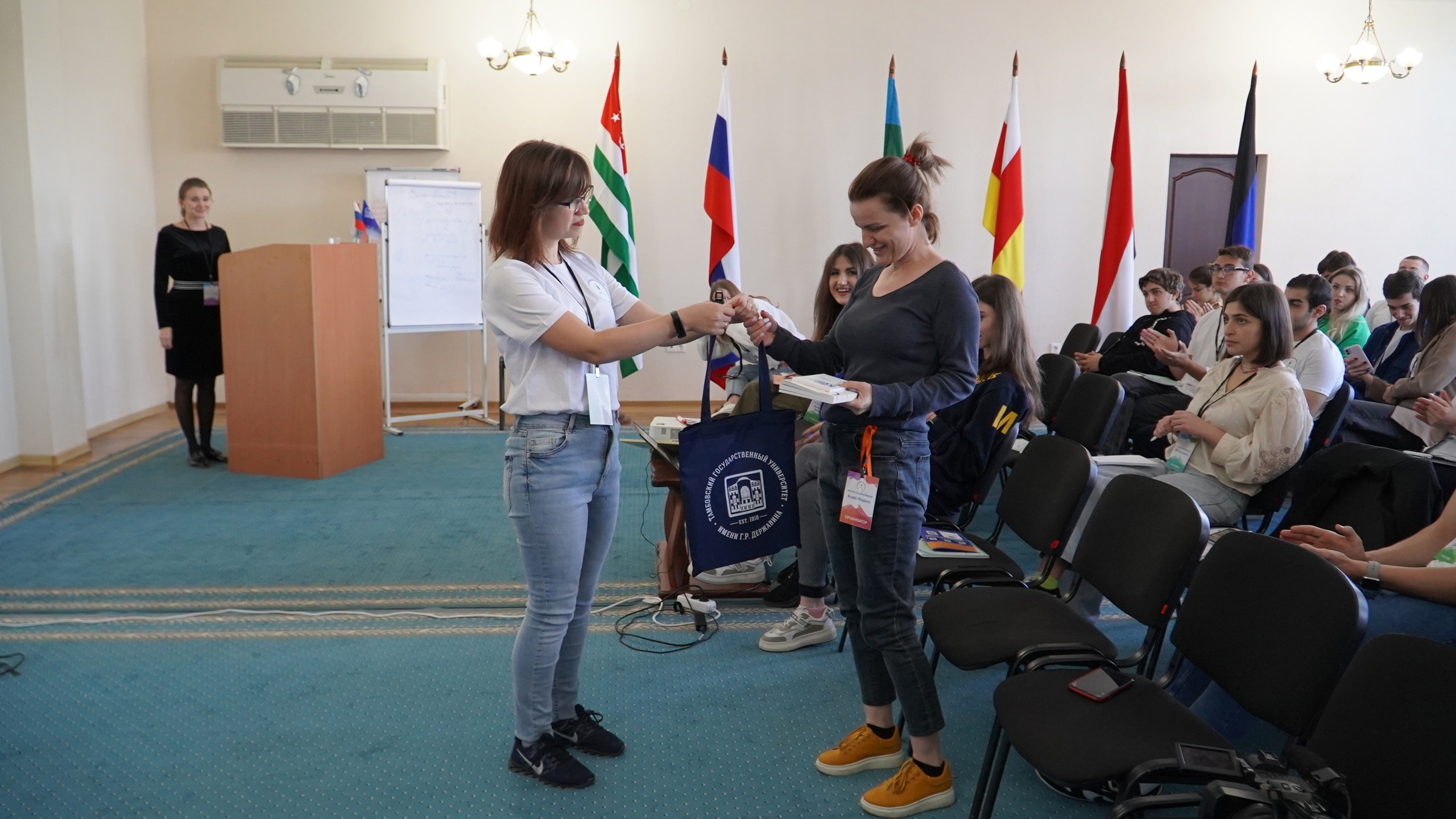 Изображение новости: Державинцы – участники Международного молодежного форума в Абхазии