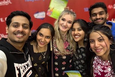 Иностранные студенты Державинского выступили на Международном конкурсе «Indian Dance Fest» в Москве фото анонса