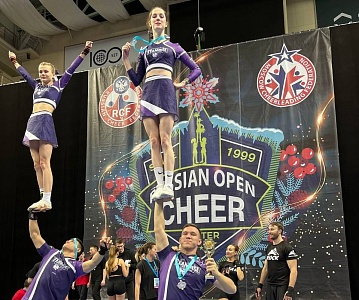 Изображение Чирлидеры Державинского – победители турнира «Russian cheer open 2023. Winter»