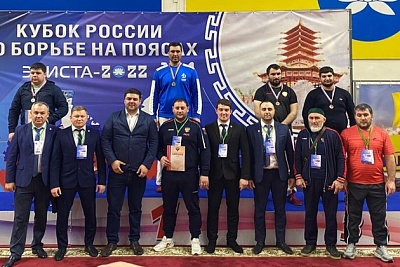 Изображение Студент Державинского Уске Тамоян отправится на Кубок мира по борьбе на поясах