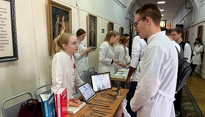 Состоялась Ярмарка студенческих научных кружков Института медицины и здоровьесбережения