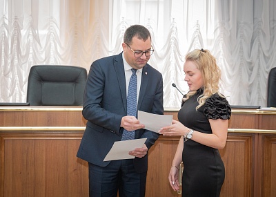 Изображение И.о. ректора Державинского Павел Моисеев поздравил студентов и молодых ученых вуза – обладателей стипендий федерального уровня
