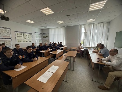  Защита выпускных квалификационных работ у студентов специальности СПО «Пожарная безопасность» 
