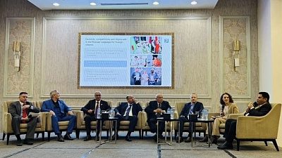 Державинский впервые презентовал в Египте собственные ресурсы по изучению русского языка для арабоязычных стран фото анонса