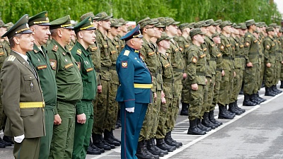 Изображение В Державинском прошел торжественный парад Победы и встреча с героями СВО